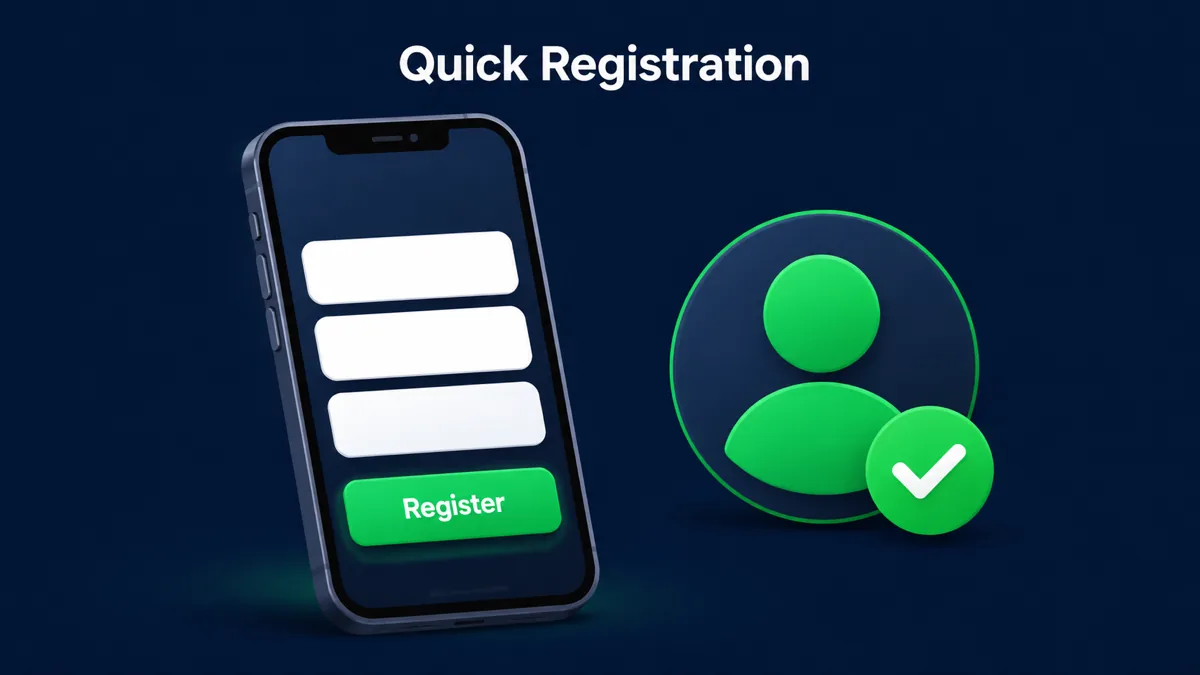 1Win Bet registration form